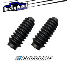 Pro Comp BLACK Universal Small Shock Absorber Dust Boot Boots 1.75” x 7” (PAIR) picture