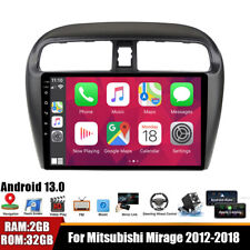 Android 13 Car GPS Navi Wifi Radio Stereo CarPlay For Mitsubishi Mirage 2012-18 picture
