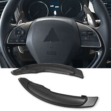 For Mitsubishi Lancer Evo X Steering Wheel Paddle Shifter Extension Black US picture