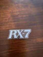 Mazda Rx7 OEM-STICKER THAT REFRESHES Your Back Hatch OEM In Size And Color picture