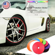 26FT Car Wheels Hub Rim Edge Protector Ring Tire Guard Sticker Rubber Strip Line picture