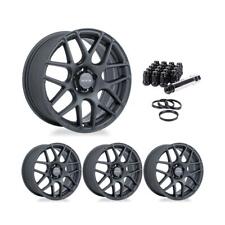 Wheel Rims Set with Black Lug Nuts Kit for 05 Buick Terraza P891771 18 inch picture