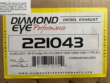 Diamond Eye Turbo Pipe Kit  221043 1994-2002 Fits Dodge 5.9L CUMMINS 2500/3500 picture