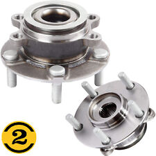 For 2007 2008 2009 2010 -2012 Nissan Sentra Se-R Front Wheel Bearing & Hub 2Pc picture