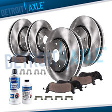 Front Rear Brake Rotors + Ceramic Pads for 2000-2003 2004 2005 Cadillac Deville picture