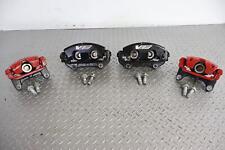 06-09 Cadillac XLR-V Set of 4 Brake Calipers (Front Black / Rear Red) picture