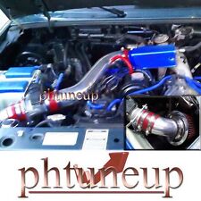 1995-1997 Ford Ranger XL XLT Mazda B2300 2.3 2.3L SOHC COLD AIR INTAKE KIT RED picture