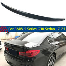 For BMW G30 530i 540i F90 M5 2017-2023 Gloss Black Performance Trunk Spoiler Lip picture