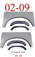 2002-2008 Dodge Ram Pickup Truck Wheel Arches & Inner & Outer Wheelhouse Kit L&R picture