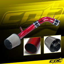 For 10-12 Ford Fusion 2.5L 4cyl Red Cold Air Intake + Red Filter Cover picture