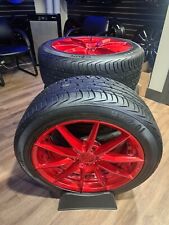 NICHE M213 SECTOR Candy Red 20x9 5x120 +35  Rims & Tires For Acura MDX/RDX ASPEC picture