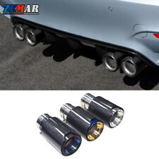 Carbon Fiber Exhaust Muffler Tip MP Tailpipe For BMW M2 F87 M3 F80 M4 F82 M5 F10 picture