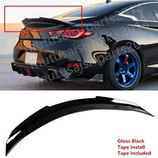FITS 2017-2022 INFINITI Q60 GLOSSY BLACK HIGH KICK PSM STYLE TRUNK SPOILER WING picture