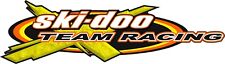 SKI-DOO Team Racing 3DX / YELLOW / Vinyl Vehicle Snowmobile Graphic Decal  picture