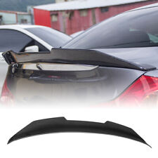 For Infiniti G35 G37 4/Door Sedan PSM Rear Trunk Spoiler Wing Lip Carbon Fiber picture