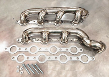 Ford Powerstroke Diesel F250 F350 7.3L 7.3 Polished Stainless Headers Manifolds picture
