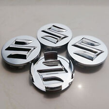 4x54mm Suzuki Swift Vitara SX4 Grey Wheel Cover Hub Center Caps Emblems Badges picture