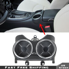Black Dual Drink Cup Holder Center Consol For 06-11 Mercedes-Benz CLS500 CLS550 picture