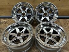 JDM Vintage SPEED STAR Longchamp XR-4 Atype 15 inch wheel 7J -1 PCD114 No Tires picture