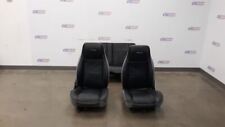 1992 GMC TYPHOON OEM SEAT SET BLACK CHARCOAL LEATHER FRONT REAR SEATS picture