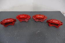 08-20 Dodge Challenger SRT8 Brembo 4 Piston Calipers Set 4 Front&Rear (BR4) Red picture