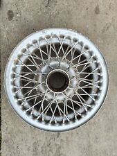 MG Midget Sprite  13 Inch Wire Wheel Silver Shed Find. picture