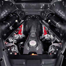 Ferrari SF90 Stradale Coupe Carbon Fiber Engine Compartment Shields picture
