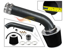BCP RW GREY 2005-2010 Charger/Magnum/300 2.7L V6 Short Ram Air Intake Kit+Filter picture