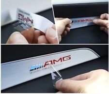 For AMG Logo Badge Car Interior Sticker Decal Emblem For Mercedes Benz AMG picture