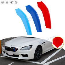 3 color Kidney Front Grille Insert Decor Trim For BMW 6 Series 640i 650i 12-15 picture