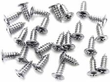 Chrome Wheel Well Molding Trim Screws Phillips Low Profile Head (Qty-25) #1966 picture