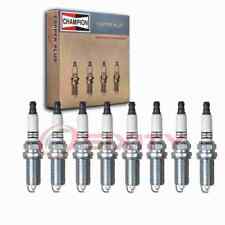 8 pc Champion Intake Side Copper Plus Spark Plugs for 2008-2010 Jeep hh picture