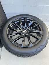 2023 Black 22 Wheels Tires Cadillac Escalade Yukon Tahoe Set OEM Factory GM Spec picture