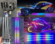 3PC 4FT Quad Row Chasing Brightest Dynamic LED Strips for Slingshot Wheel Lights picture