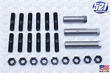 Exhaust Manifold Hardware Kit Sleeve Nuts Fits 68-74 383 440HP B/E Body Mopar picture