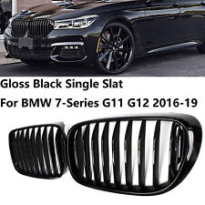 For 2016-2019 BMW 7-Series G11 G12 Front 740i 750i Kidney Grille Gloss Black picture