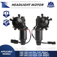 2X Headlight Headlamp Motors For Lotus Esprit 88-95&97-02 And Elan 90-92 LH & RH picture