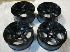 New Chevrolet Camaro RS BLACK Wheels Rims 20x8.5 20 X9.5 STAGGERED SET OF 4 picture