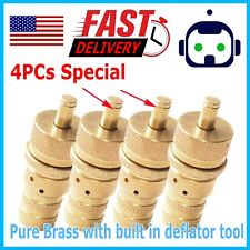Real Brass Tire Deflators Kit Adjustable Automatic 6-30PSI Air Valve Core 4WD picture