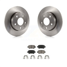 Rear Disc Brake Rotors And Ceramic Pads Kit For 2008-2009 Saturn Astra picture