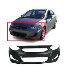 Primed Front Bumper Cover for 2012-2014 Hyundai Accent Sedan/Hatchback HY1000188 picture