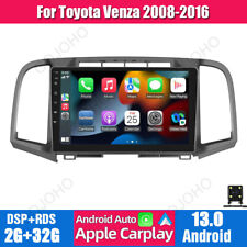 32GB Android 13 Car GPS Radio Player Stereo CarPlay For Toyota Venza 2008-2016 picture