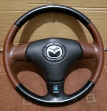 Special Edition MX-5 Miata Mx5 NB NBFL Brown NARDI Leather Steering Wheel 99-05 picture