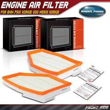 2x Left and Right Engine Air Filter for BMW G11 750i xDrive G30 M550i xDrive G16 picture