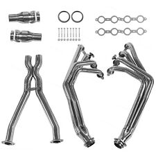 Stainless Pair of Manifold Headers  For Chevy 97-04 Corvette C5 2SETS NEW picture