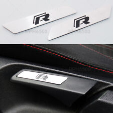 Aluminum Golf R Seat Lift Wrench Insert Trim Emblem VW MK5 MK6 MK 5 6 - Black picture