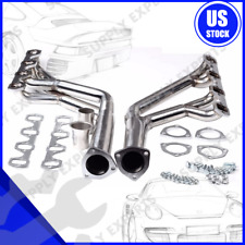 Pair Tri-Y Manifold Exhaust Header For 1964-1970 Ford Mustang Cougar 260 289 302 picture