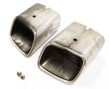 2010-2012 MB GLK250 GLK350 (X204) LEFT & RIGHT EXHAUST PIPE MUFFLER TIP SET-2 picture