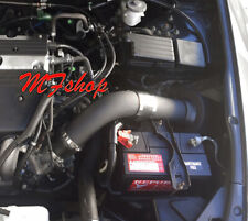 Coated Black Air Intake For 2PC 2003-2006 Honda Accord Non-MAF 2.4L DX LX EX SE picture
