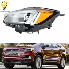 For Ford Edge 2019-2020 21 Black Housing LED Headlight w/DRL Headlamp Left Side picture